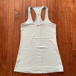 Lululemon White Racerback Tank